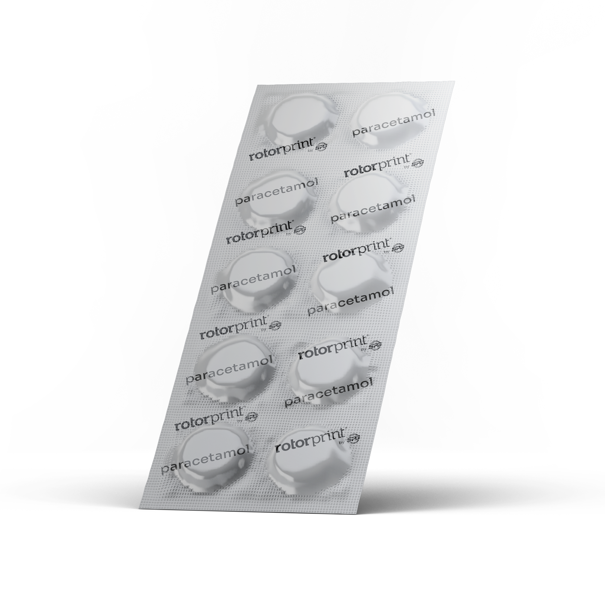 Paracetamol strips by Rotor Print