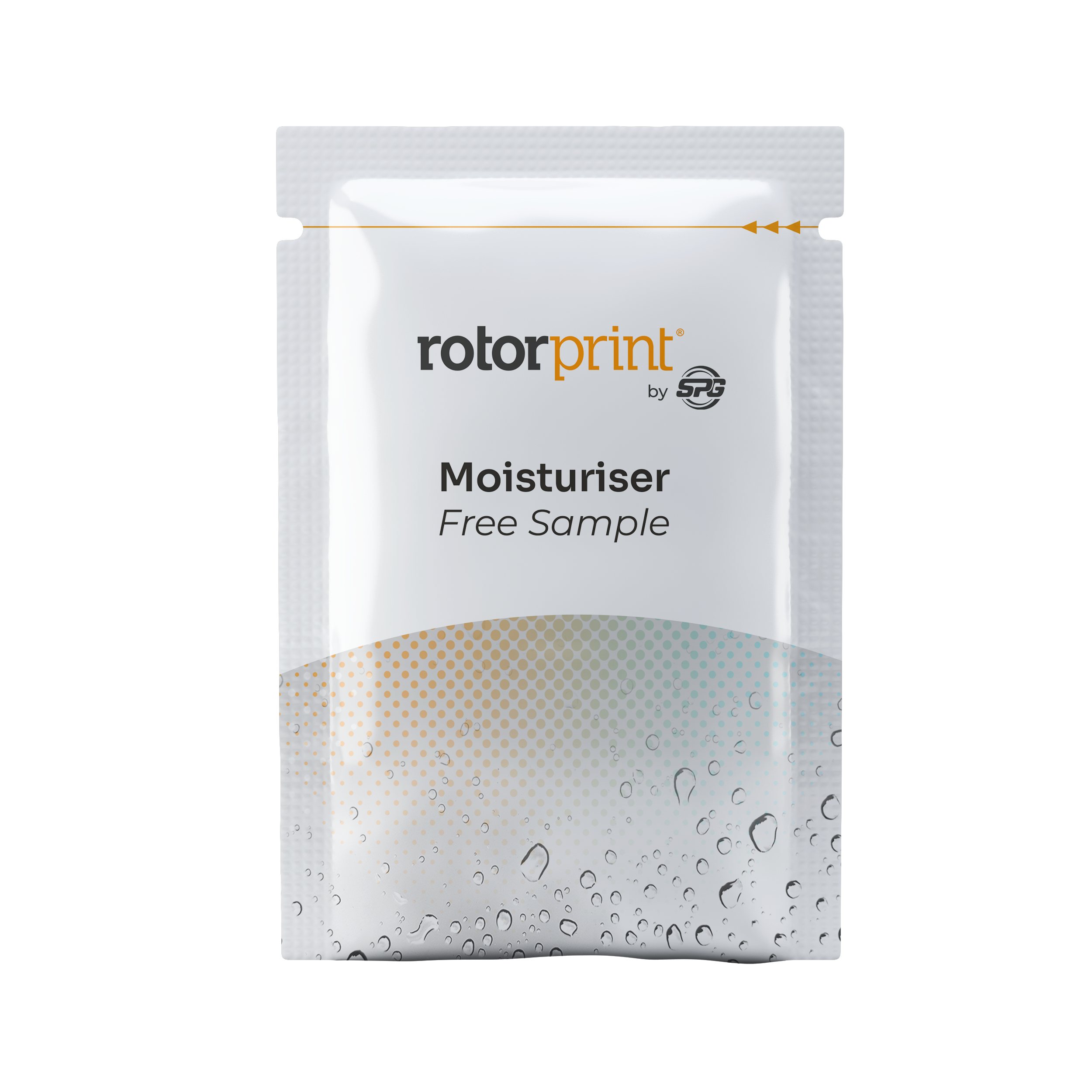 Sachet sample by Rotor Print